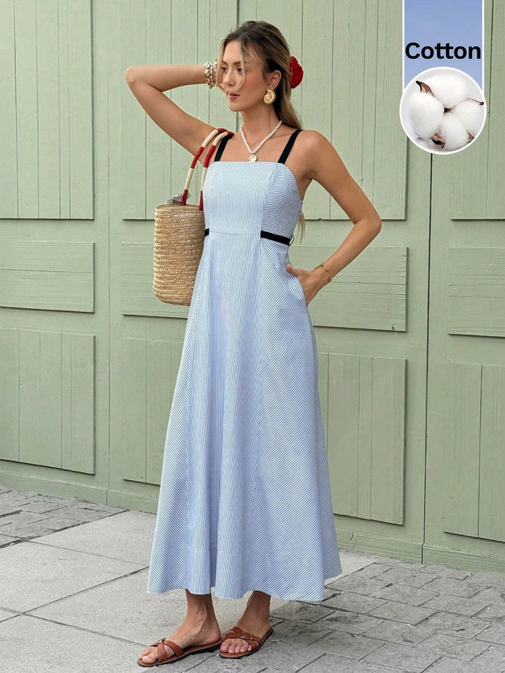 Rochie maxi SHEIN, albastru