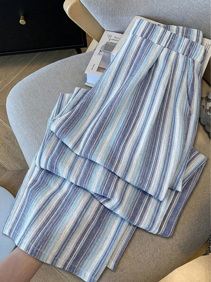 Pantaloni SHEIN, albastru