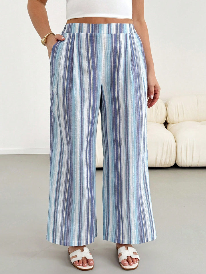 Pantaloni SHEIN, albastru