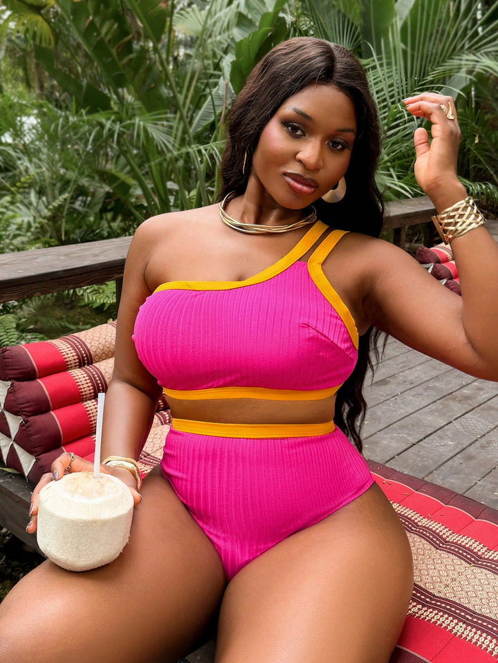 Set bikini de baie SHEIN, mix culori
