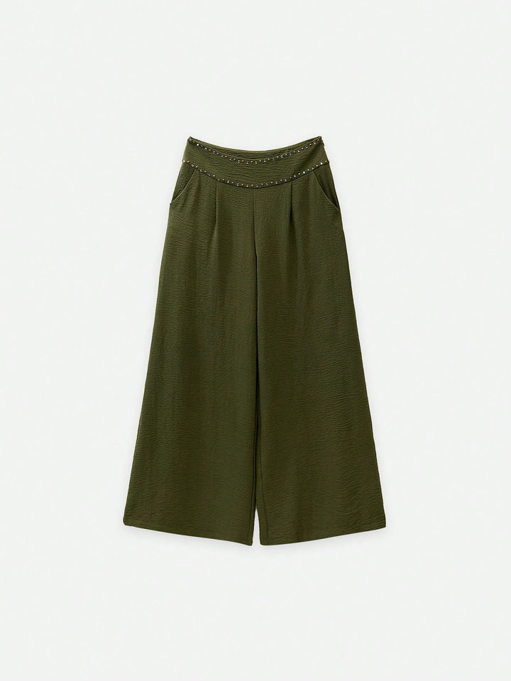 Pantaloni SHEIN, verde