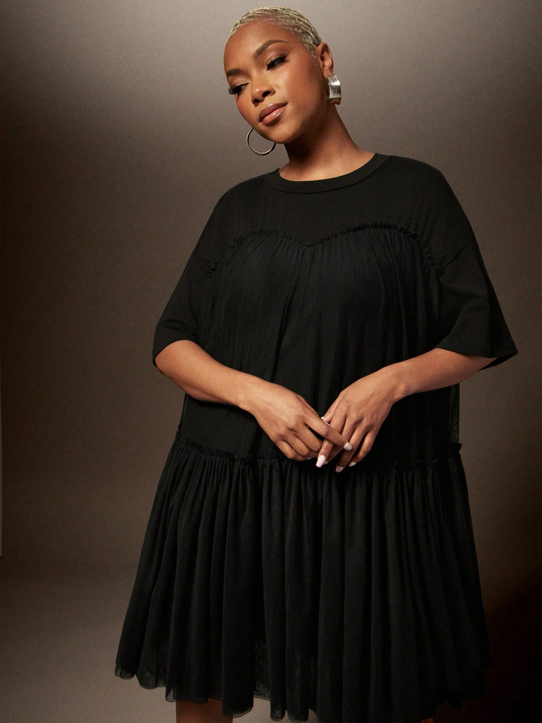 Rochie scurtă SHEIN, negru
