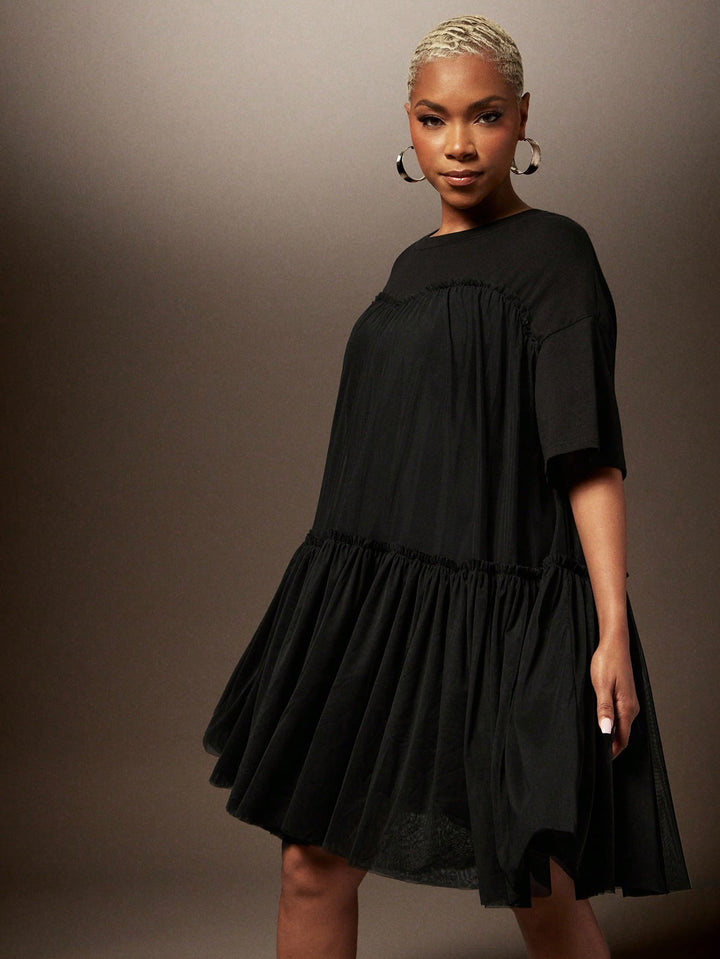 Rochie scurtă SHEIN, negru