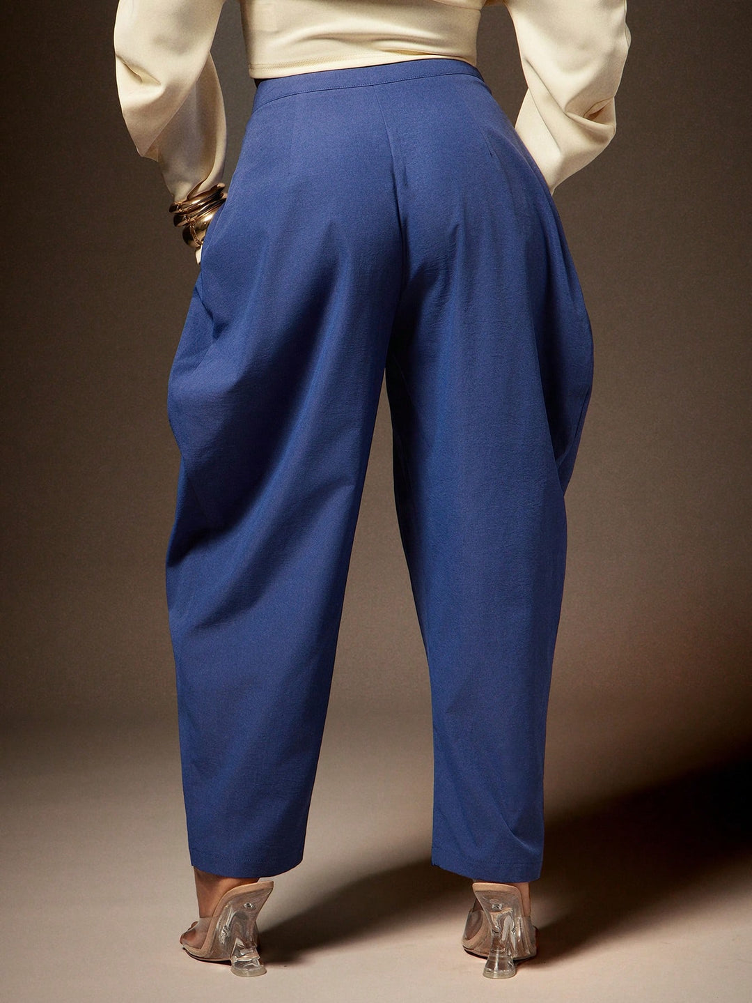 Pantaloni SHEIN, albastru