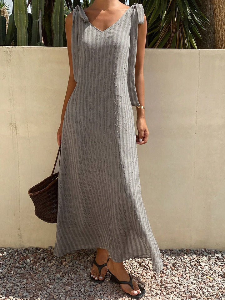 Rochie maxi SHEIN, gri
