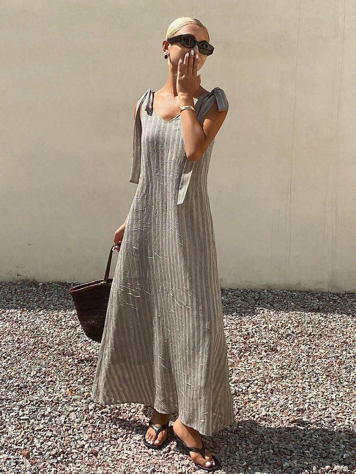 Rochie maxi SHEIN, gri