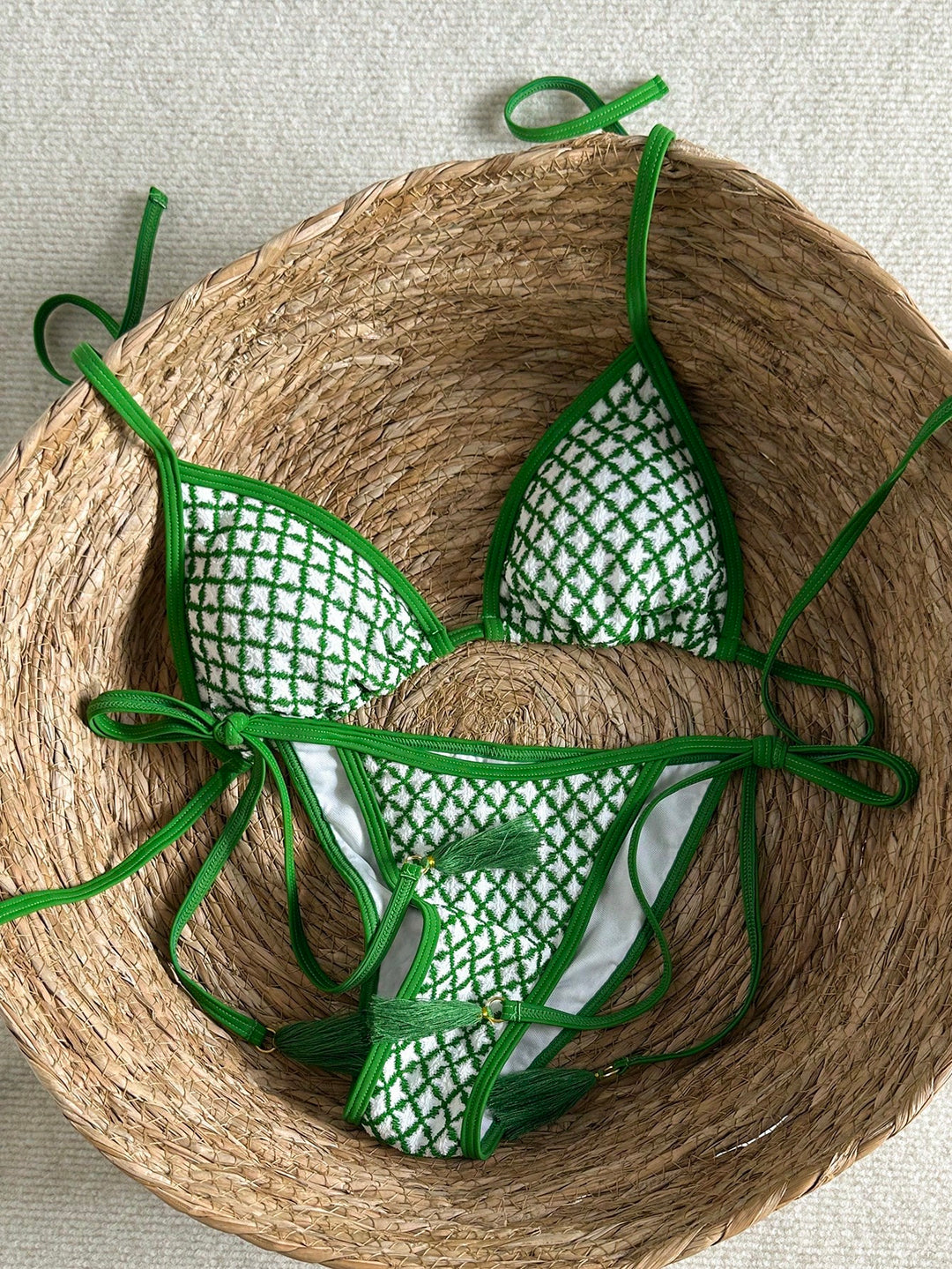 Set bikini SHEIN, verde