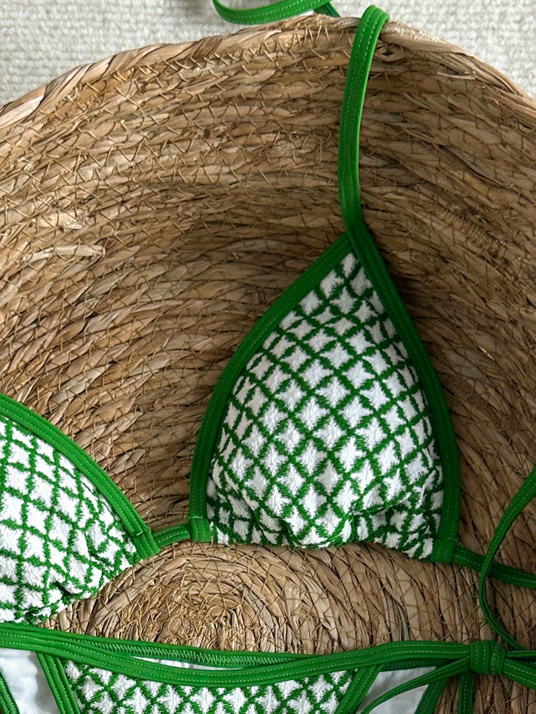 Set bikini SHEIN, verde