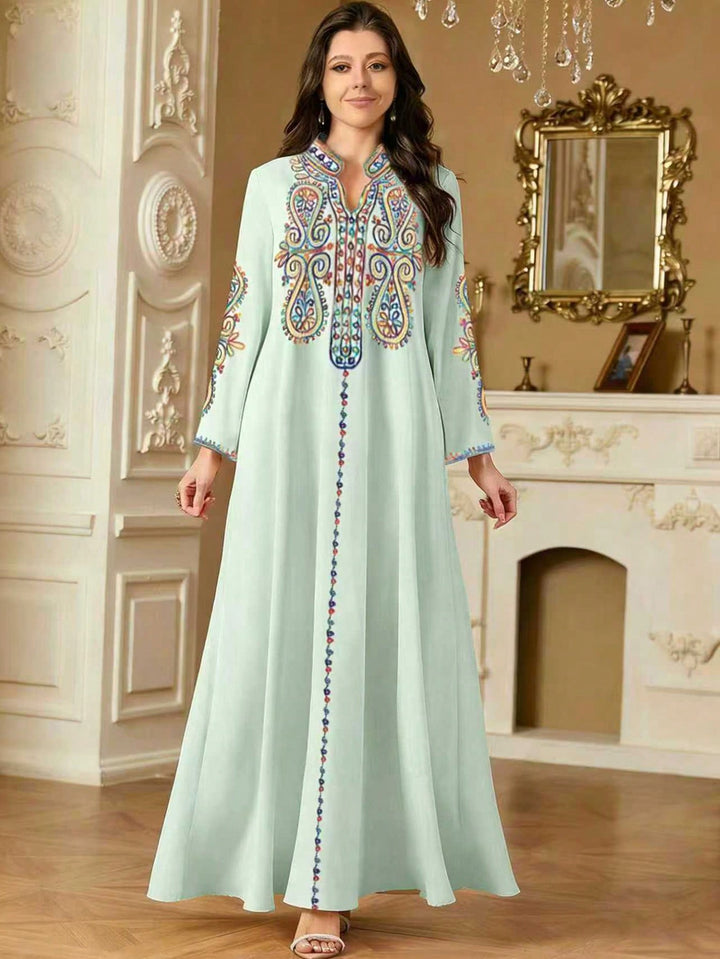 Rochie maxi SHEIN, verde
