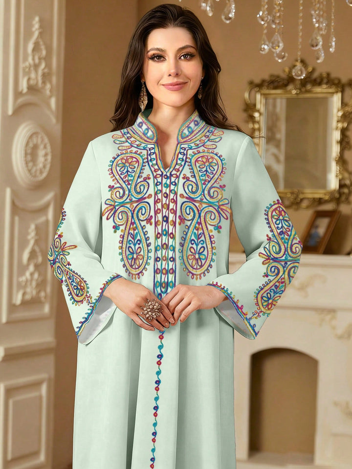 Rochie maxi SHEIN, verde