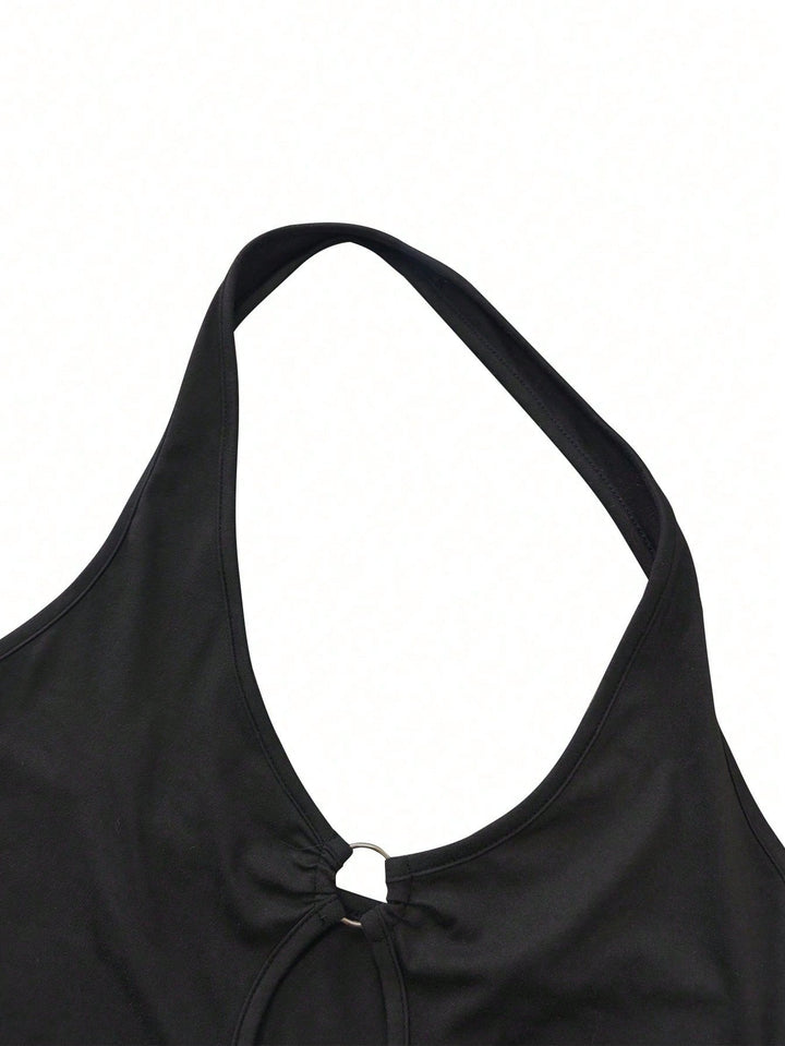 Top SHEIN, negru