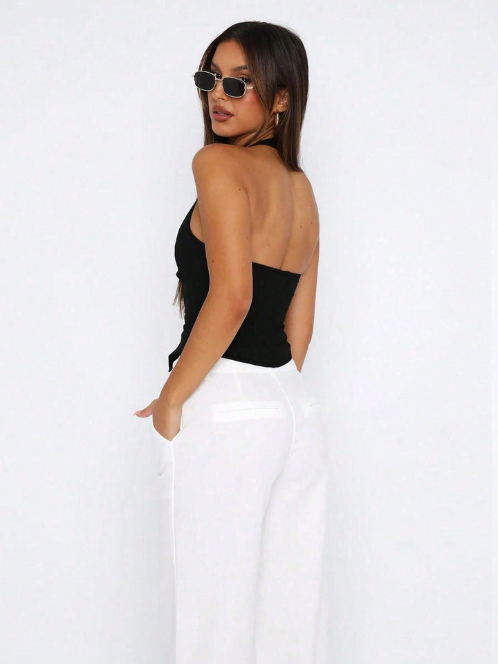 Top SHEIN, negru