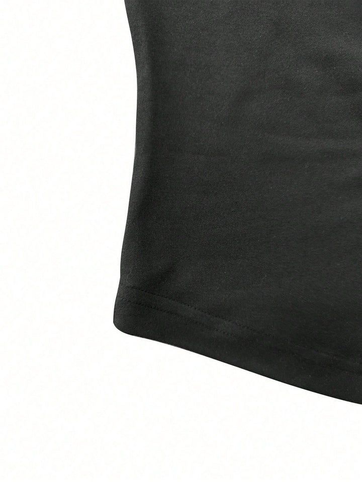 Top SHEIN, negru