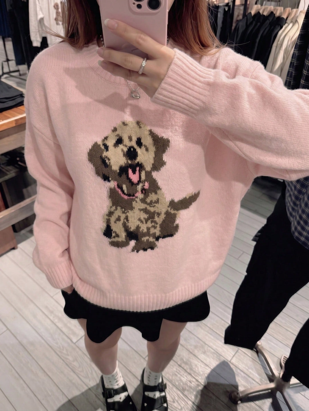 Pulover SHEIN, roz