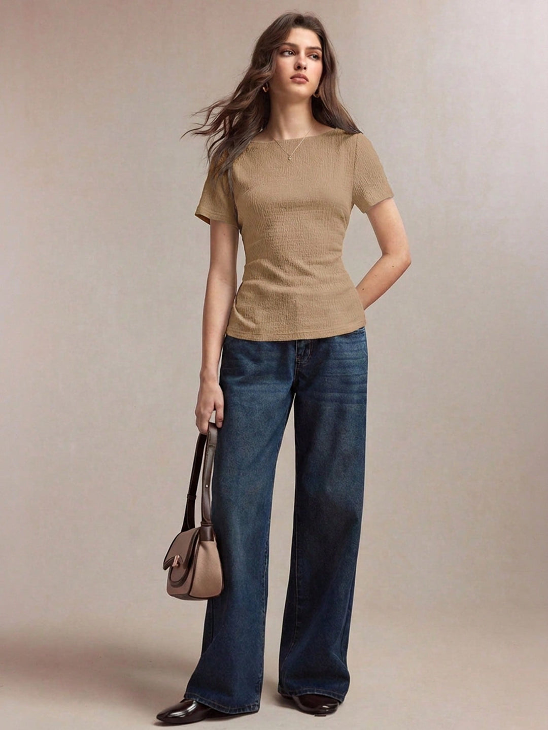 Tricou SHEIN, maro
