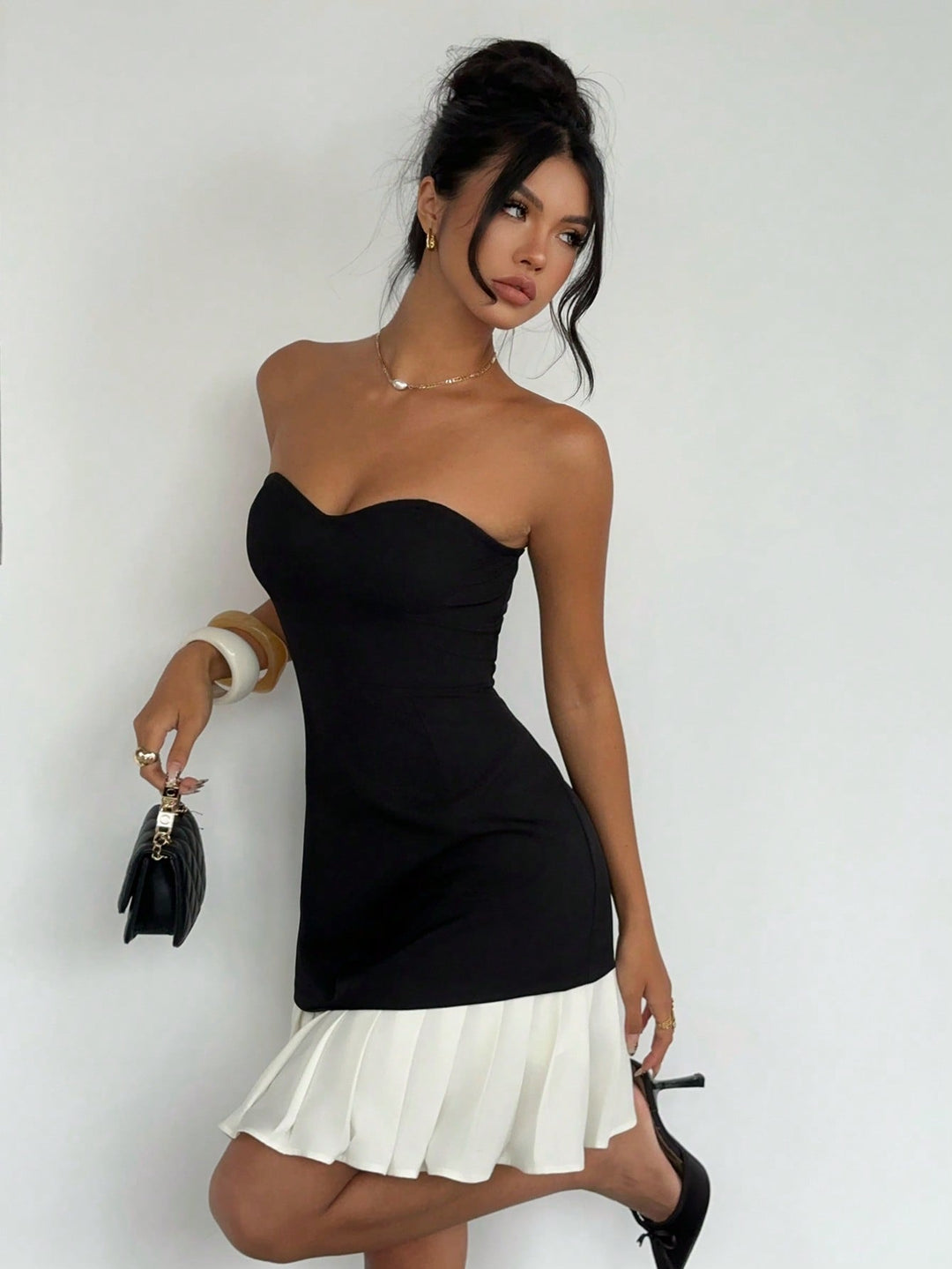 Rochie scurtă SHEIN, negru