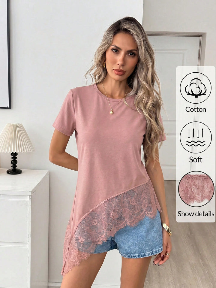 Tricou SHEIN, roz