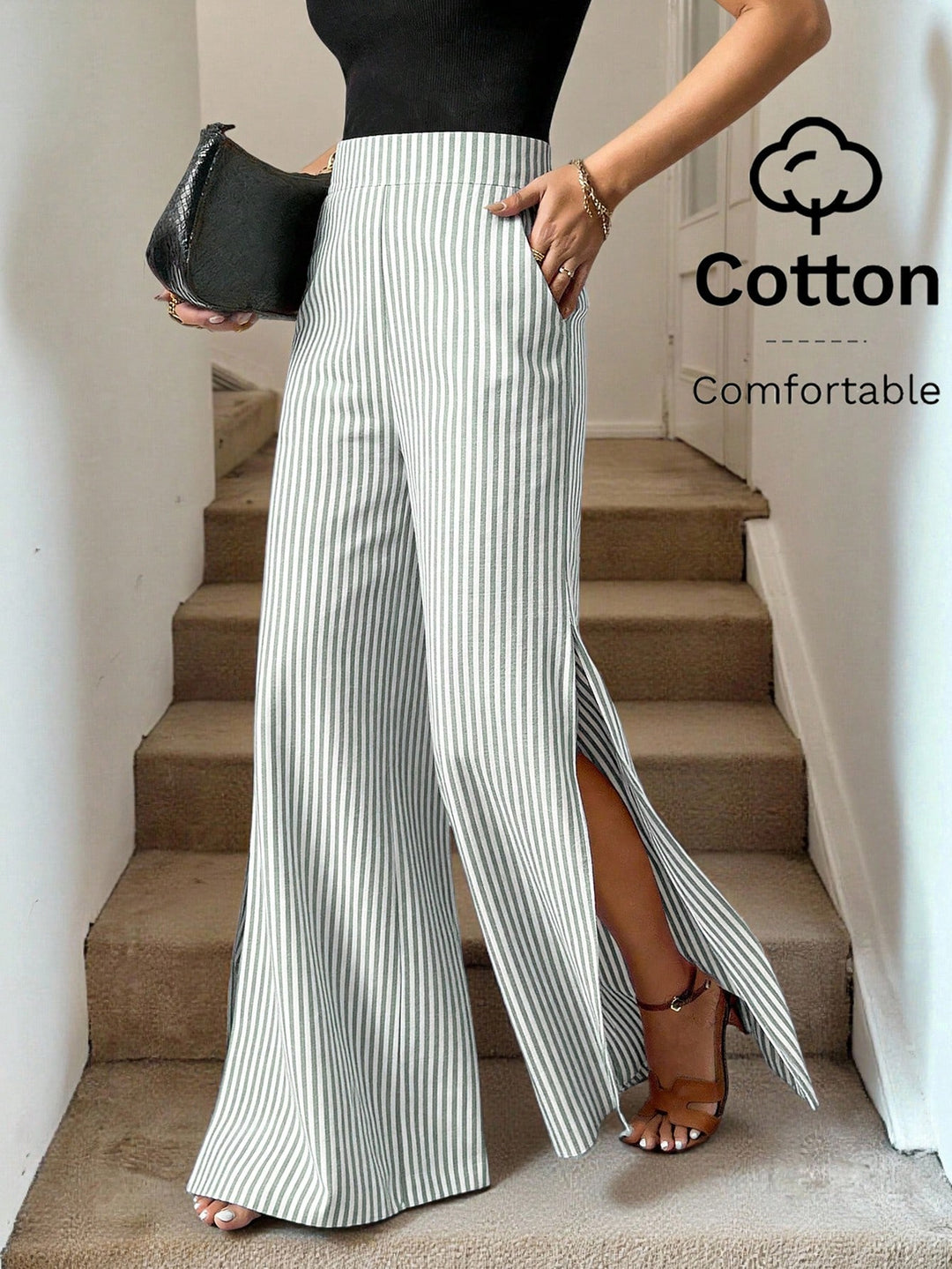 Pantaloni SHEIN, gri