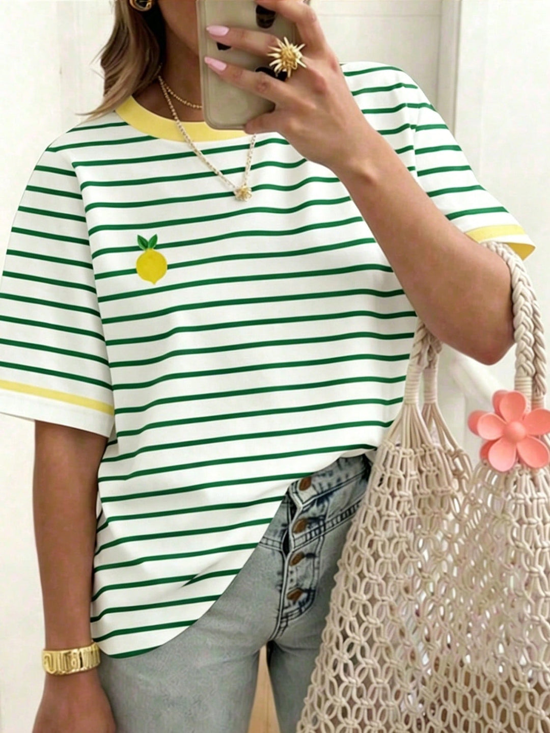 Tricou SHEIN, mix culori