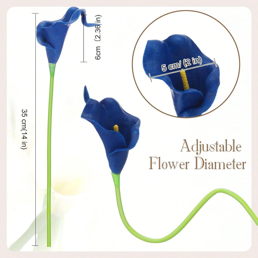 Floari artificiale SHEIN, albastru
