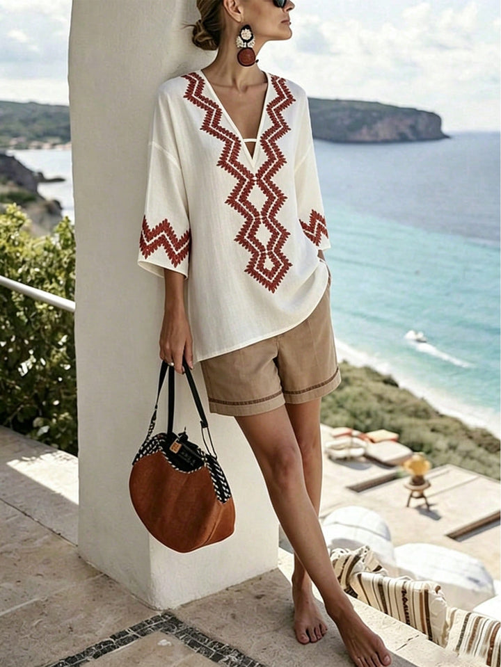 Tricou SHEIN, bej