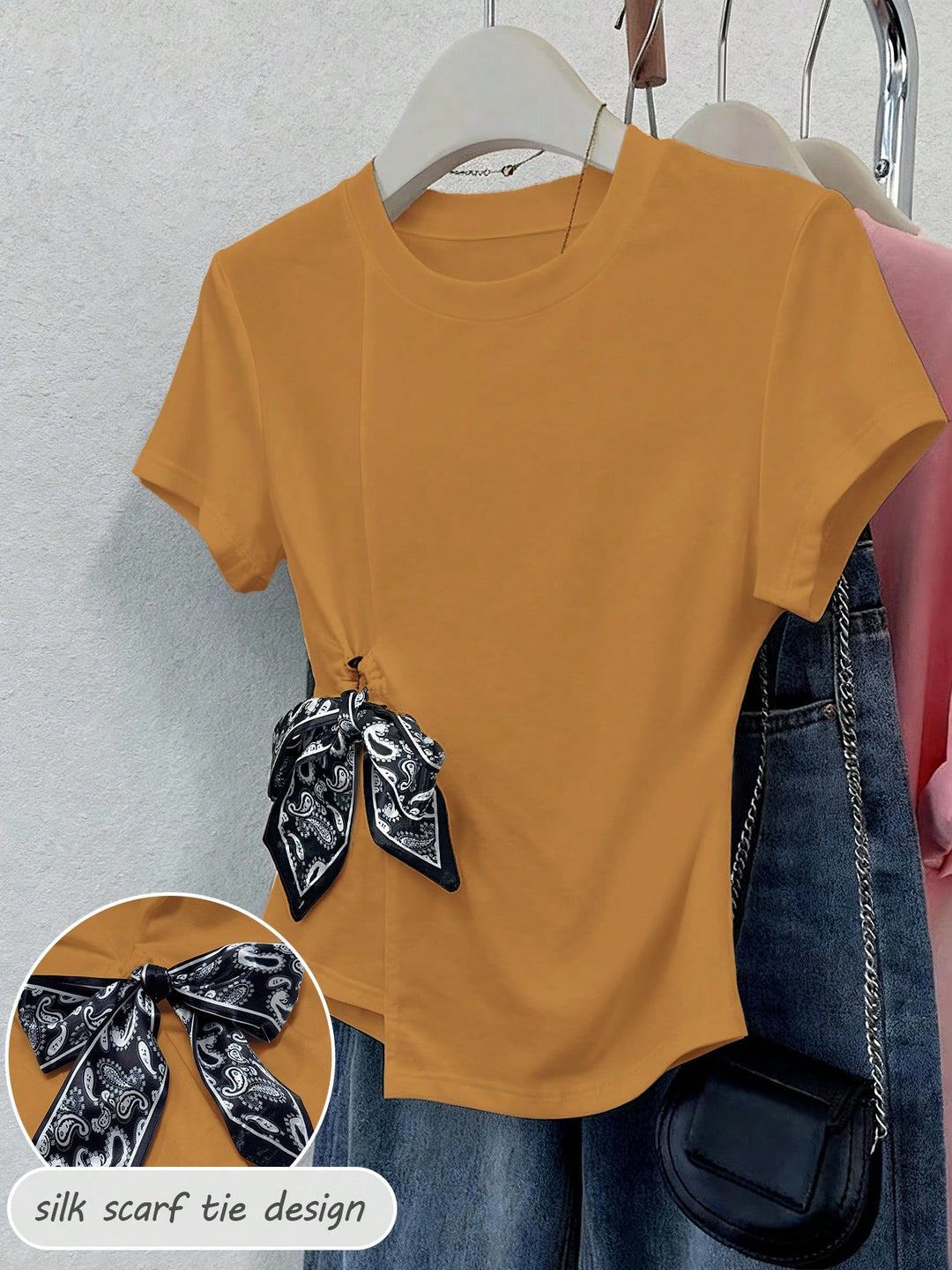 Tricou SHEIN, galben