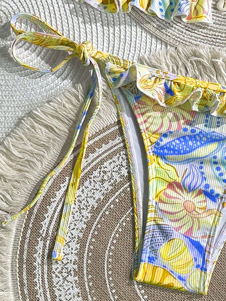 Set bikini SHEIN, mix culori