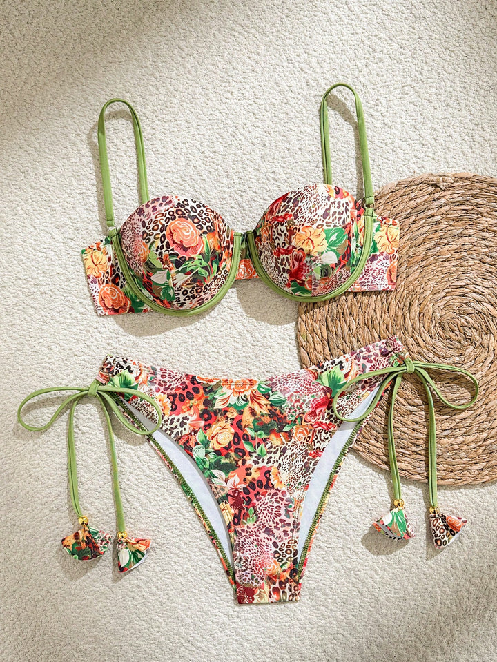 Set bikini SHEIN, mix culori