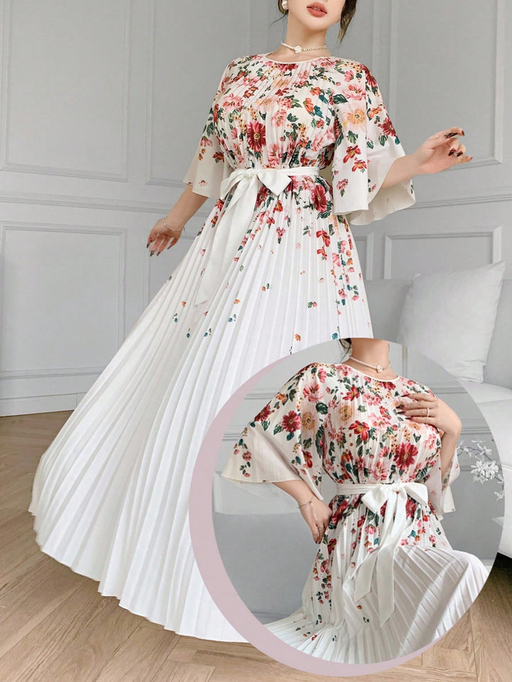 Rochie maxi SHEIN, mix culori