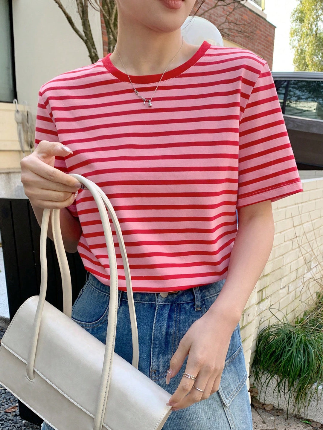 Tricou SHEIN, roz