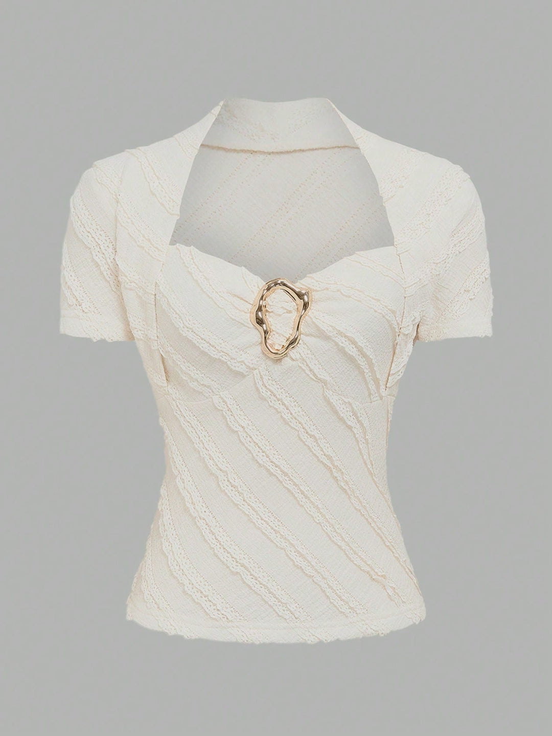 Tricou SHEIN, bej