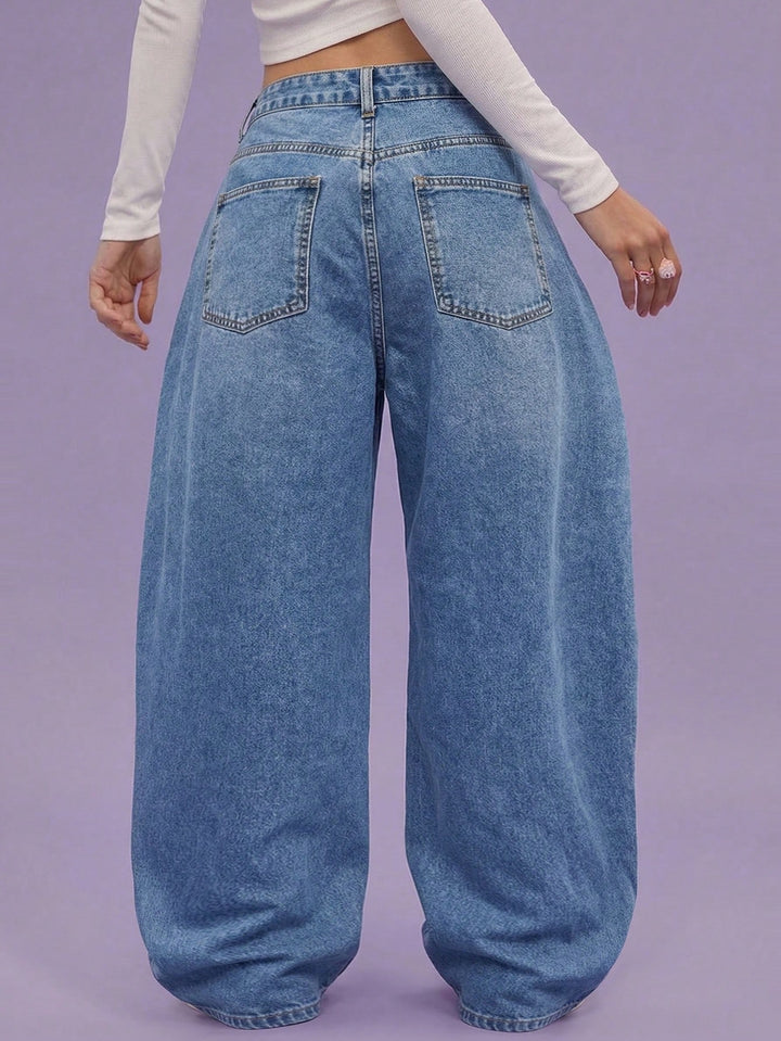 Jeans SHEIN, albastru