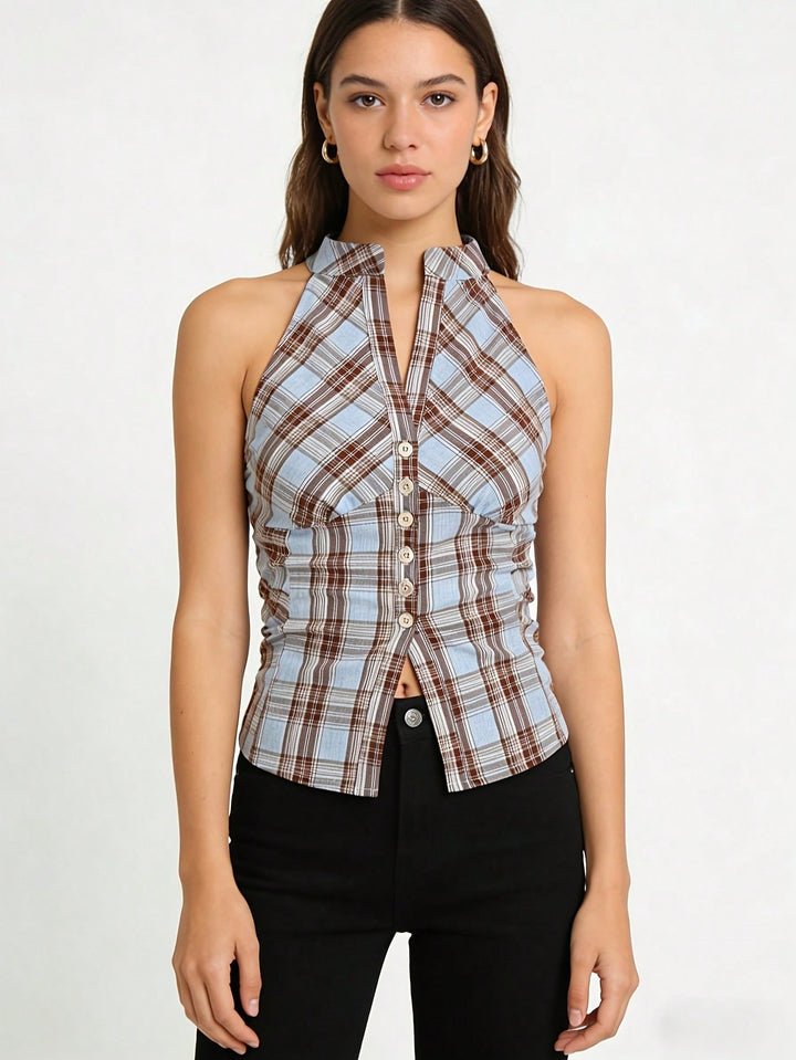 Top SHEIN, albastru