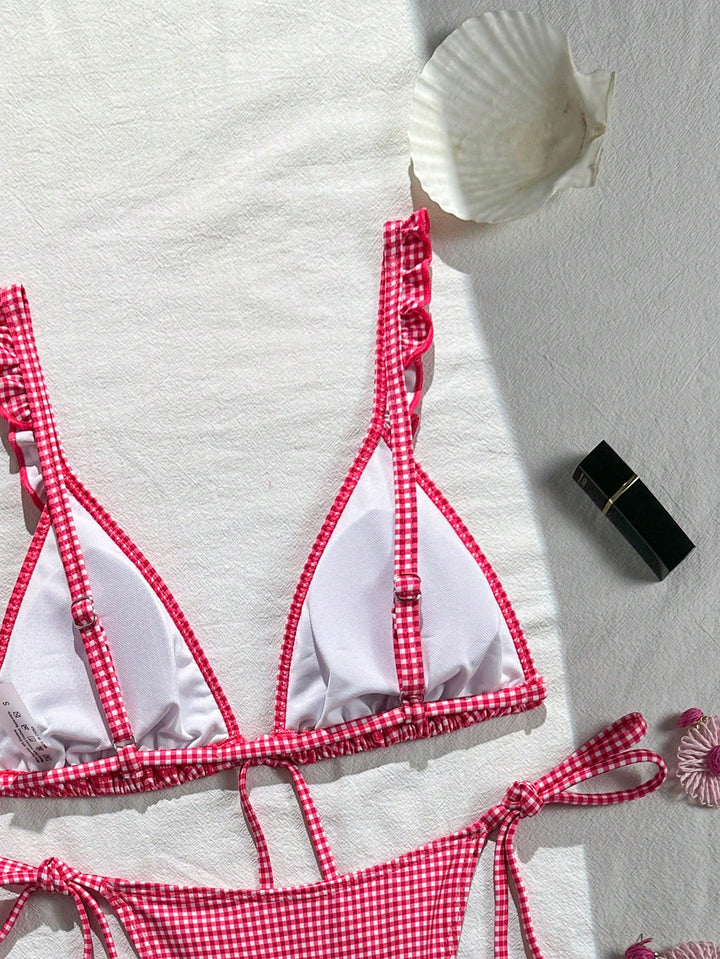 Set bikini SHEIN, mix culori