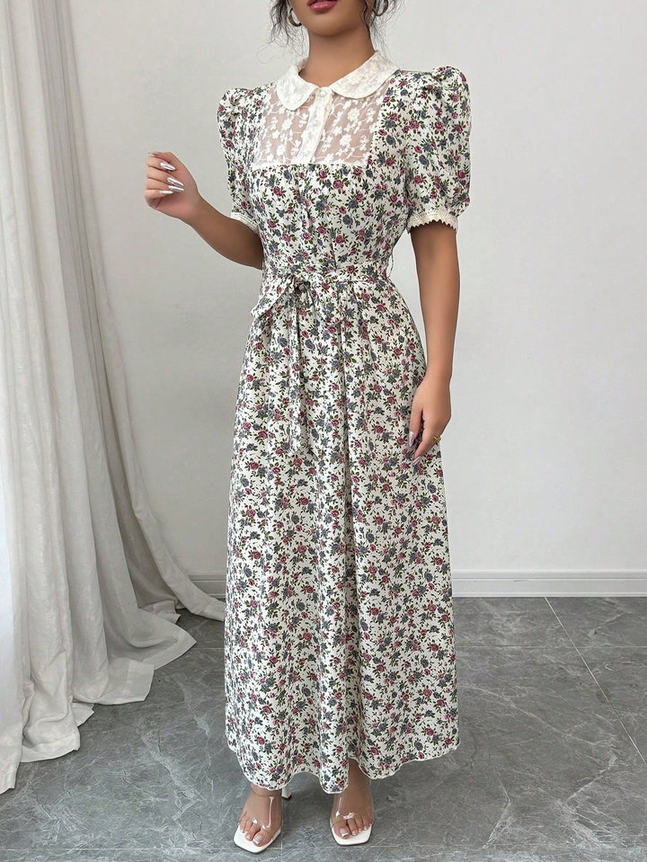Rochie maxi SHEIN, mix culori