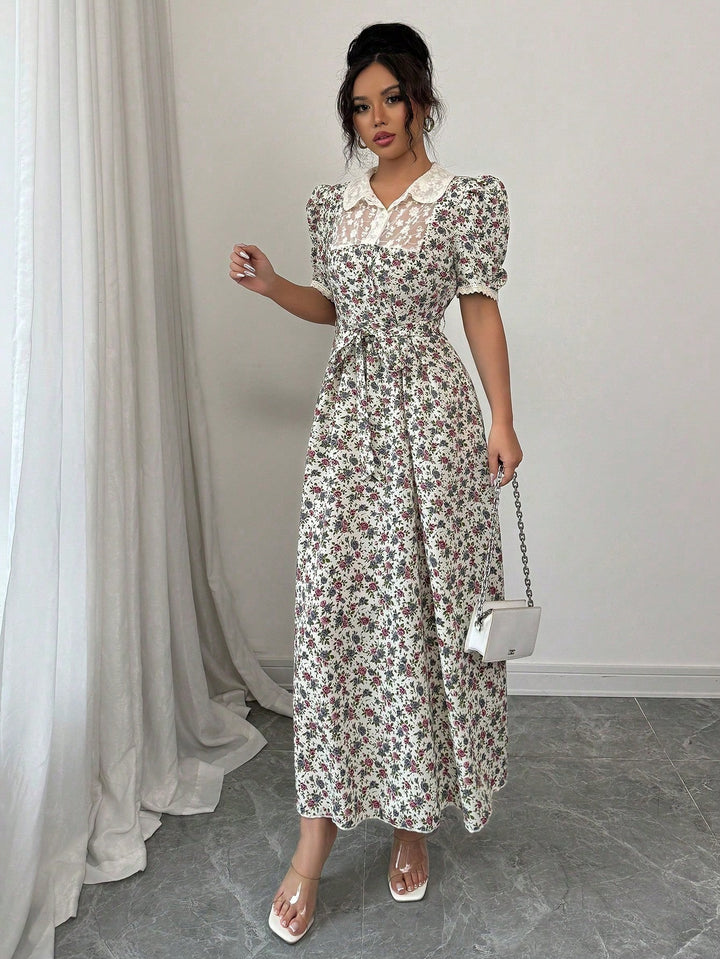 Rochie maxi SHEIN, mix culori