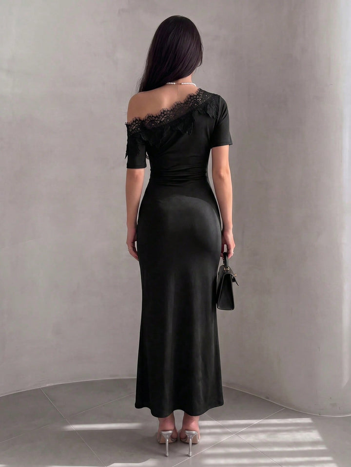 Rochie maxi SHEIN, negru