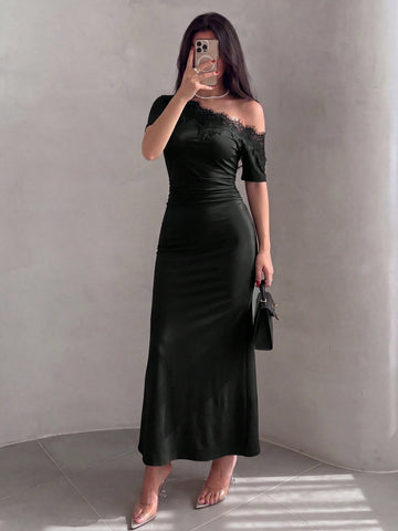Rochie maxi SHEIN, negru