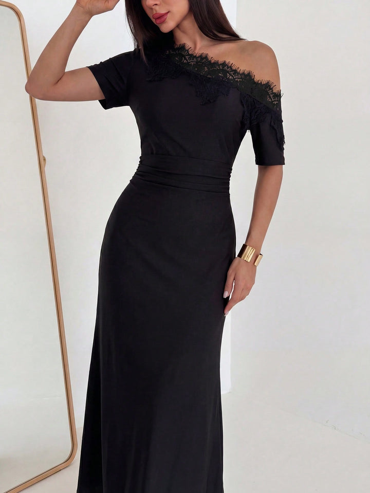 Rochie maxi SHEIN, negru