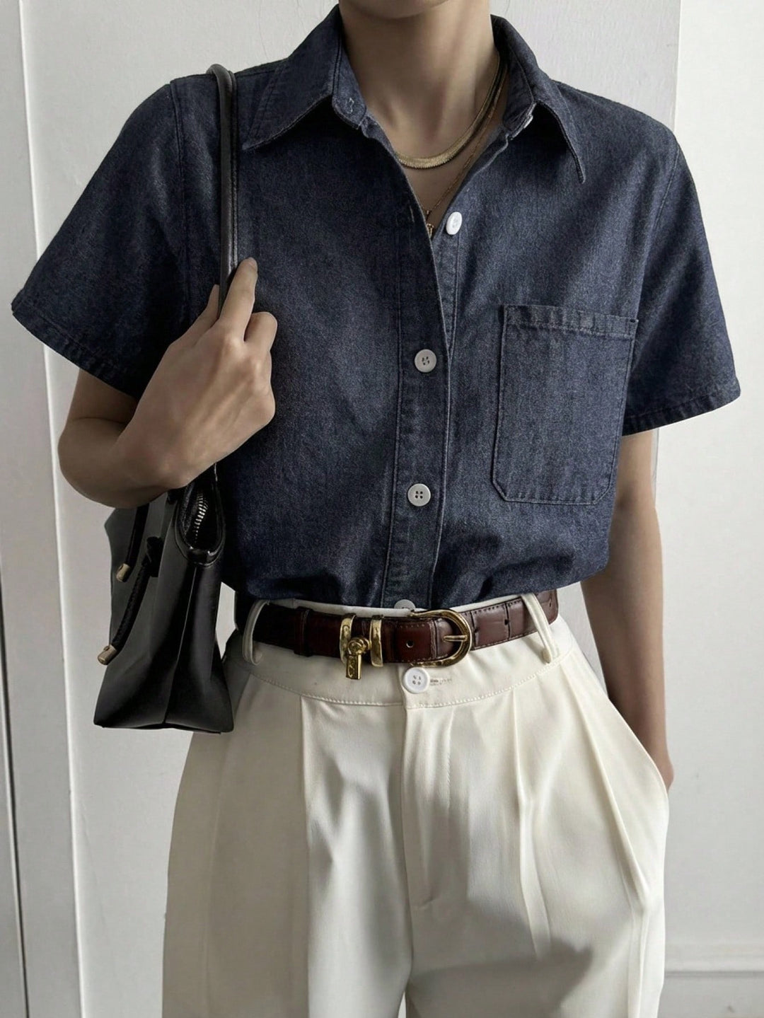 Top SHEIN, albastru