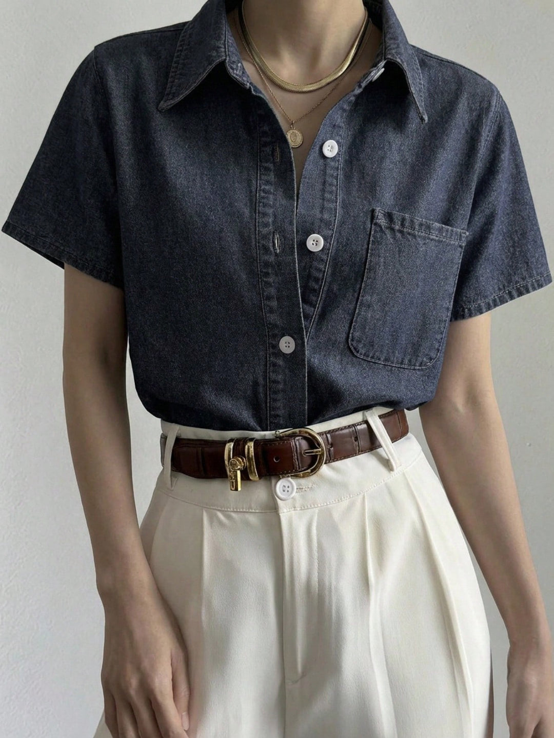 Top SHEIN, albastru