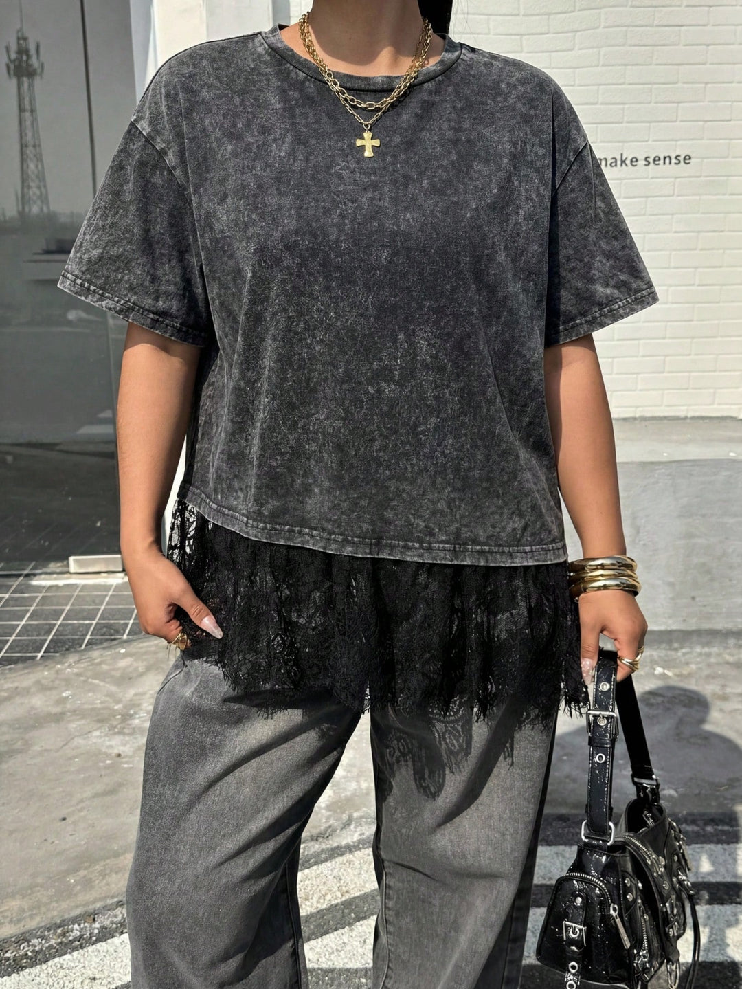 Tricou SHEIN, negru