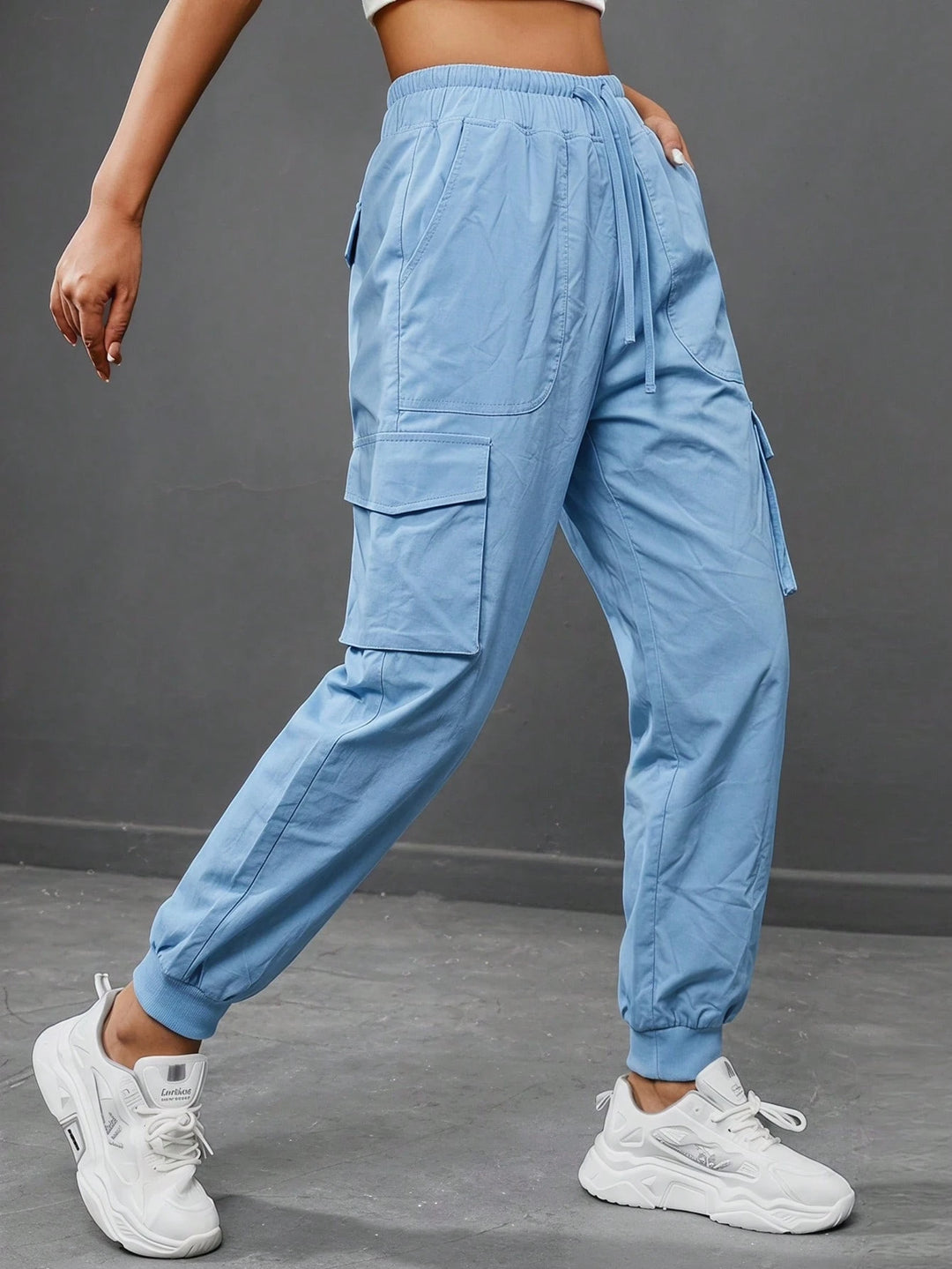Pantaloni SHEIN, albastru