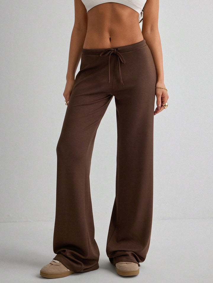 Pantaloni SHEIN, maro