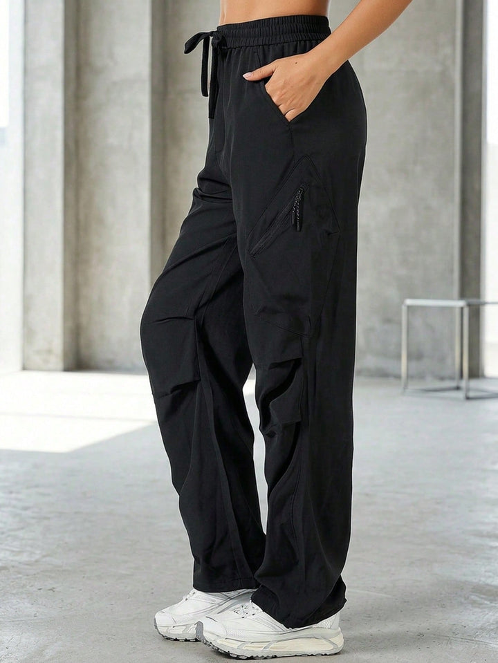 Pantaloni SHEIN, negru