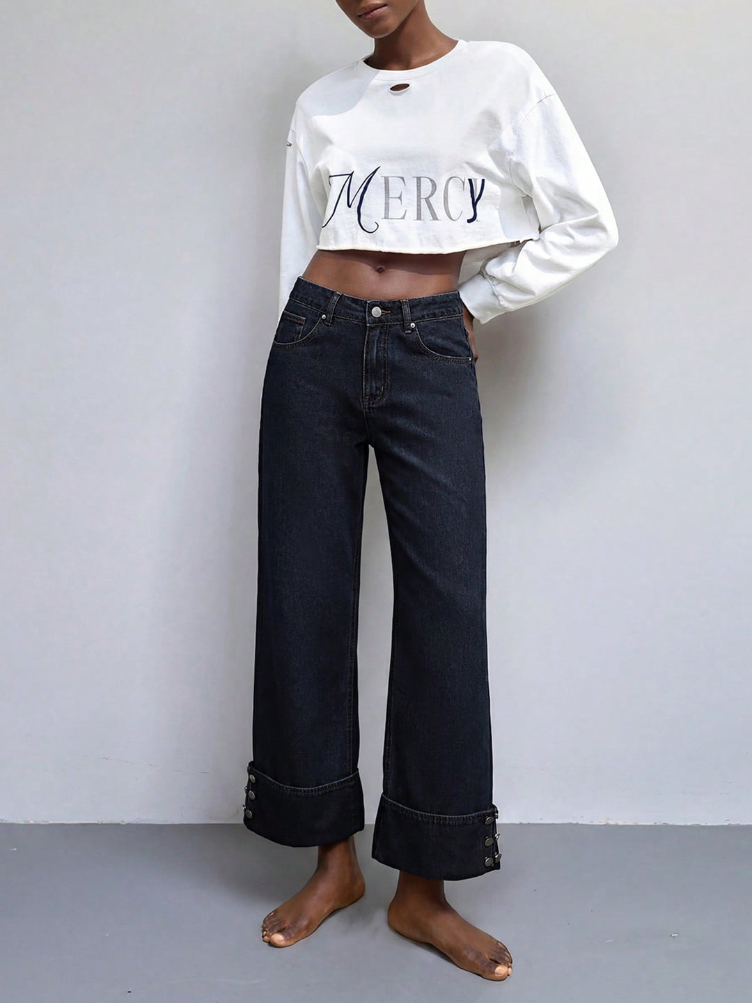 Jeans SHEIN, albastru