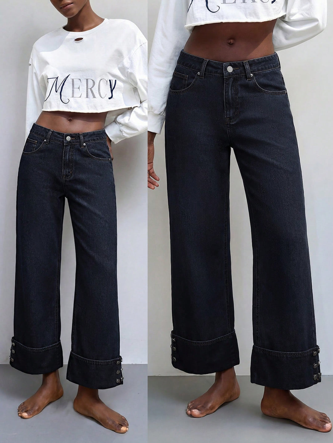 Jeans SHEIN, albastru