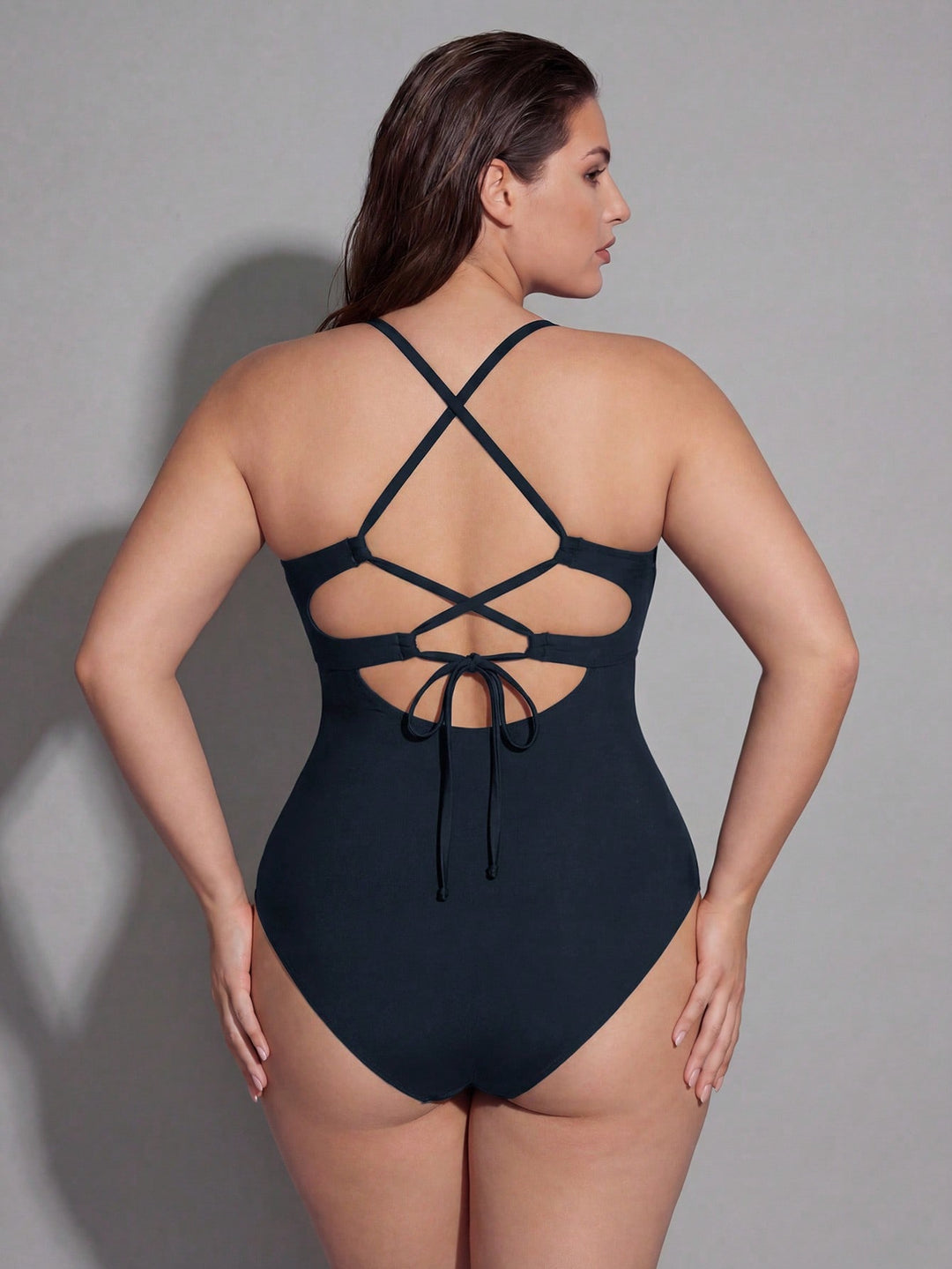 Costum de baie SHEIN, mix culori