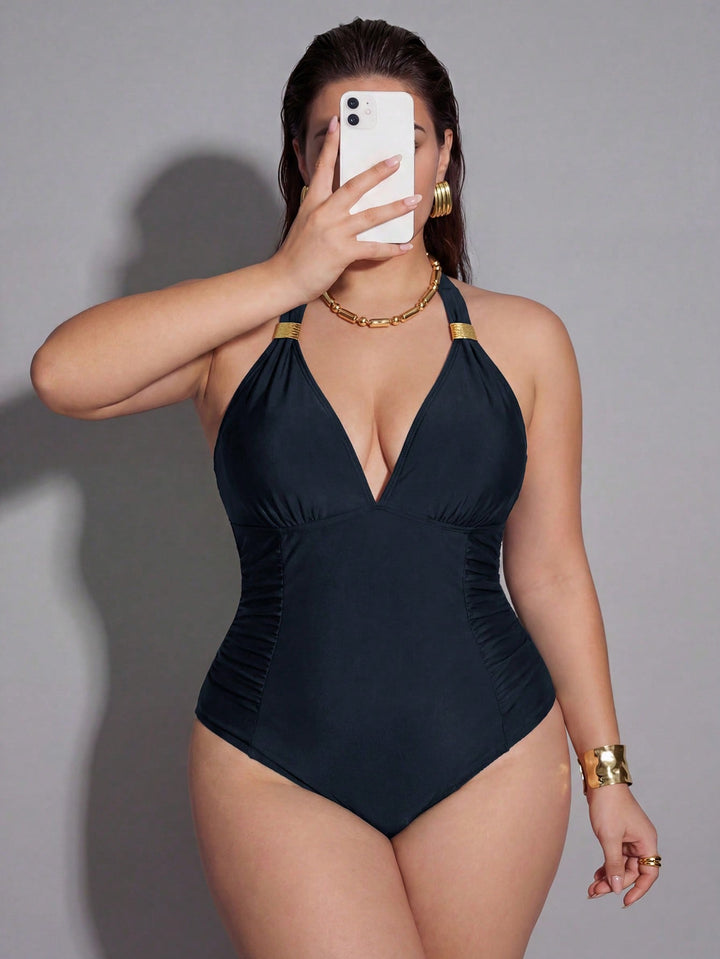 Costum de baie SHEIN, mix culori