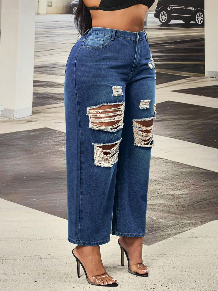 Jeans SHEIN, albastru